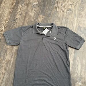 Stylish Dark Gray Polo Shirt